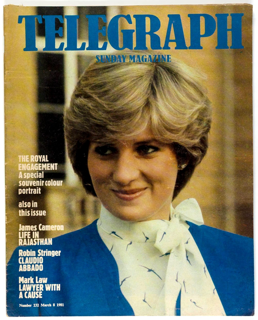PRINCESS DIANA Raghubir Singh CLAUDIO ABBADO India TELEGRAPH magazine March 1981