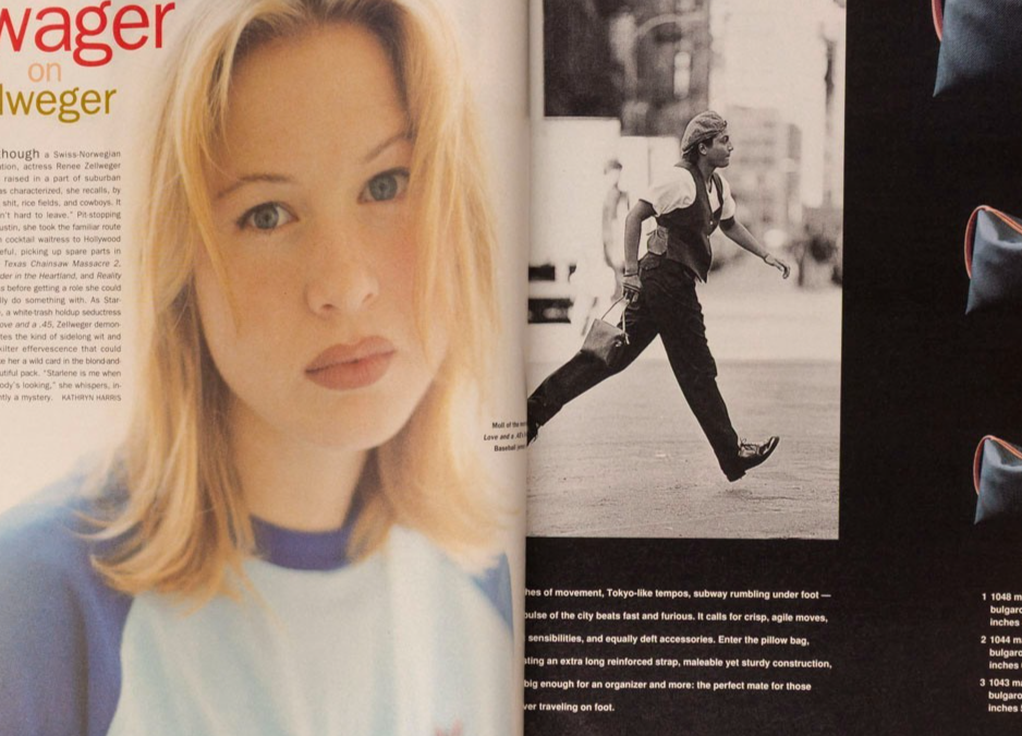 TOM CRUISE Ritts INTERVIEW Biggie KENNETH BRANAGH Reese ZELLWEGER November 1994