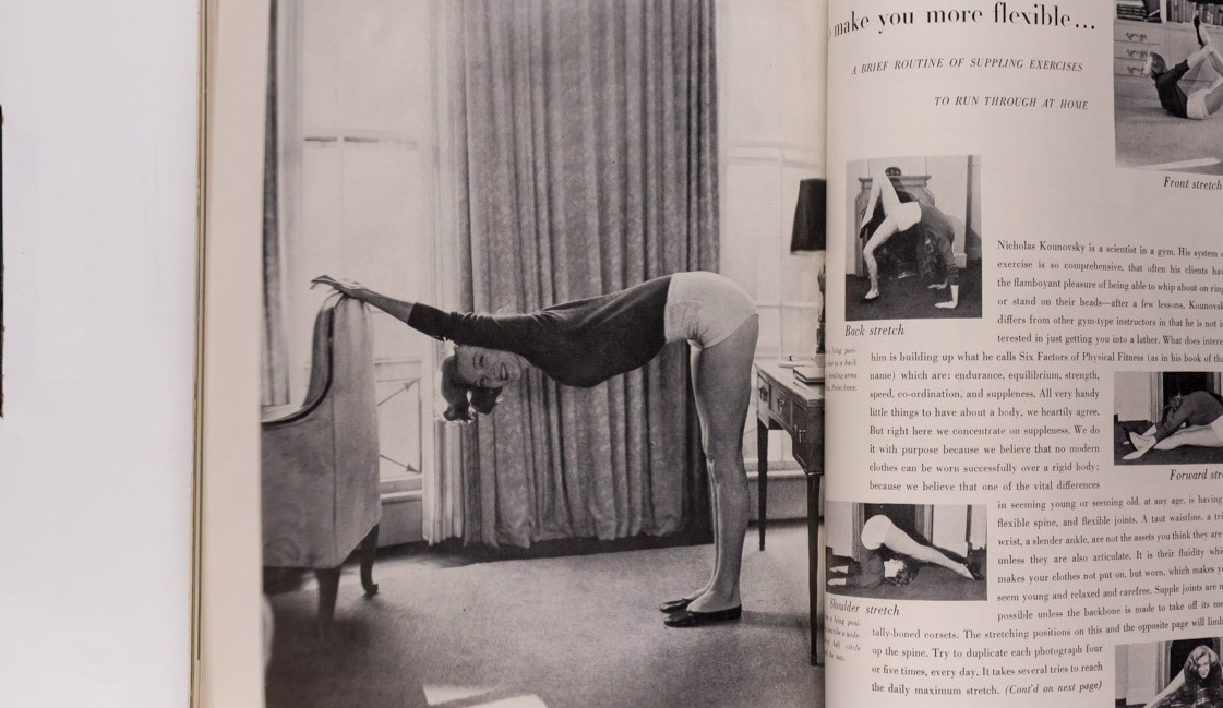 RENE BOUCHE Vertes PENN Vogue March 1947 Hitchcock BERGMAN Costume Institute VTG