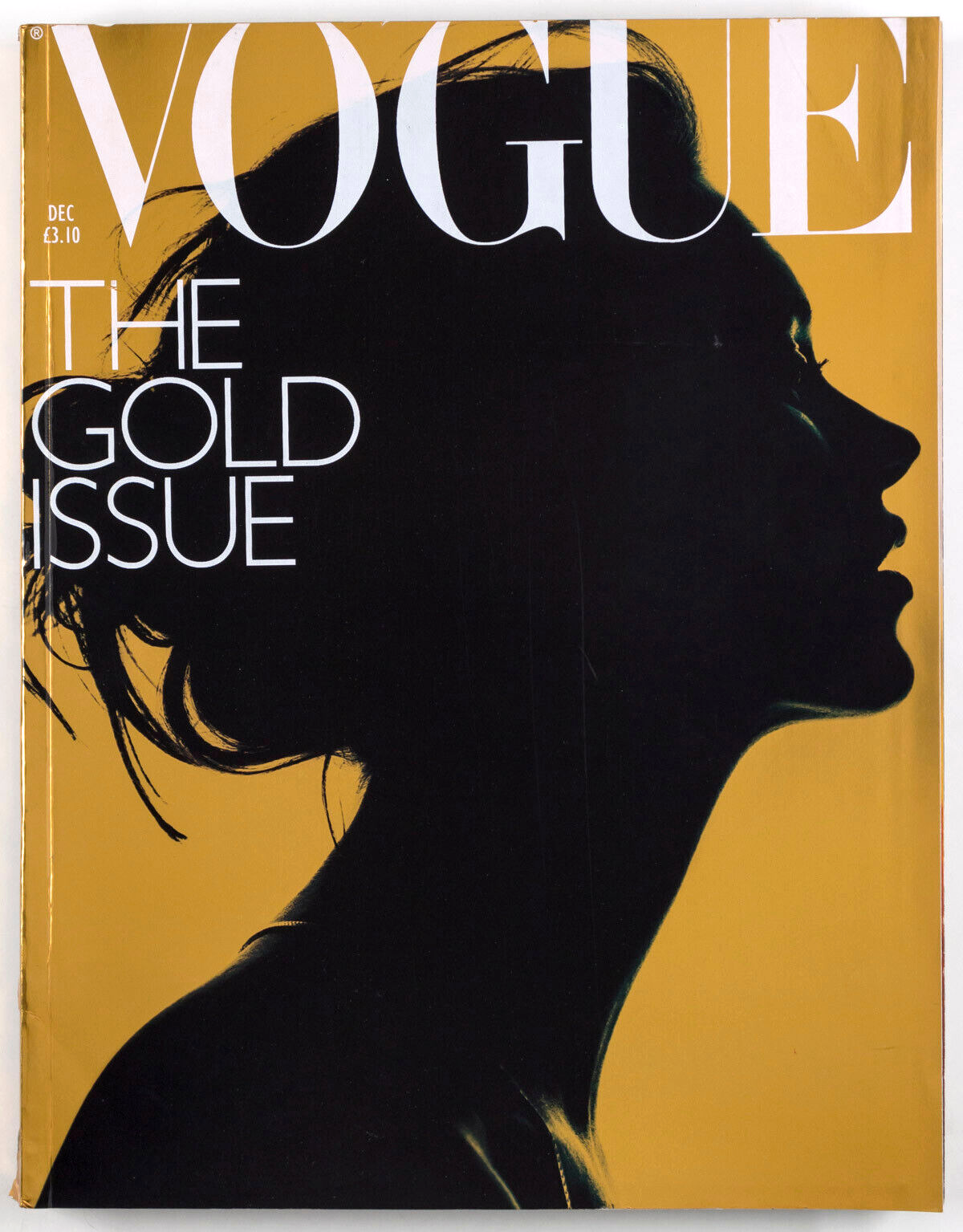 KATE MOSS Corinne Day GALLIANO Alexander McQueen BRIDGET HALL Bourdin GOLD VOGUE