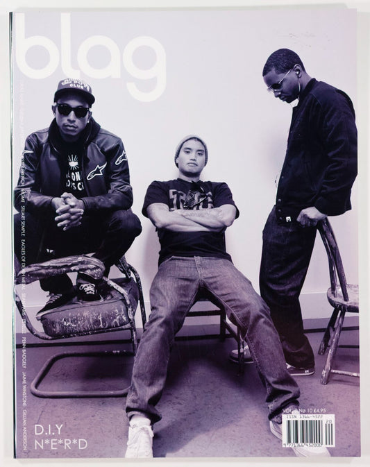 Pharrell NERD Tricky MGMT Blag magazine 10 2008 Gillian Anderson GEMMA ARTERTON