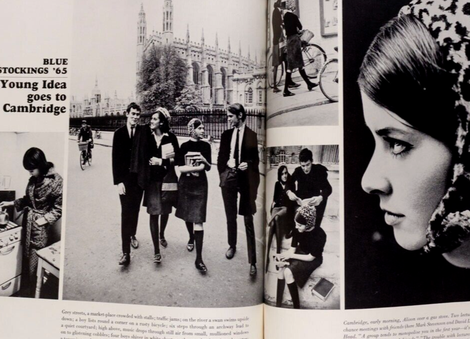 Jean Shrimpton MICK JAGGER Begum Aga Khan VOGUE JANUARY 1965 60th birthday gift