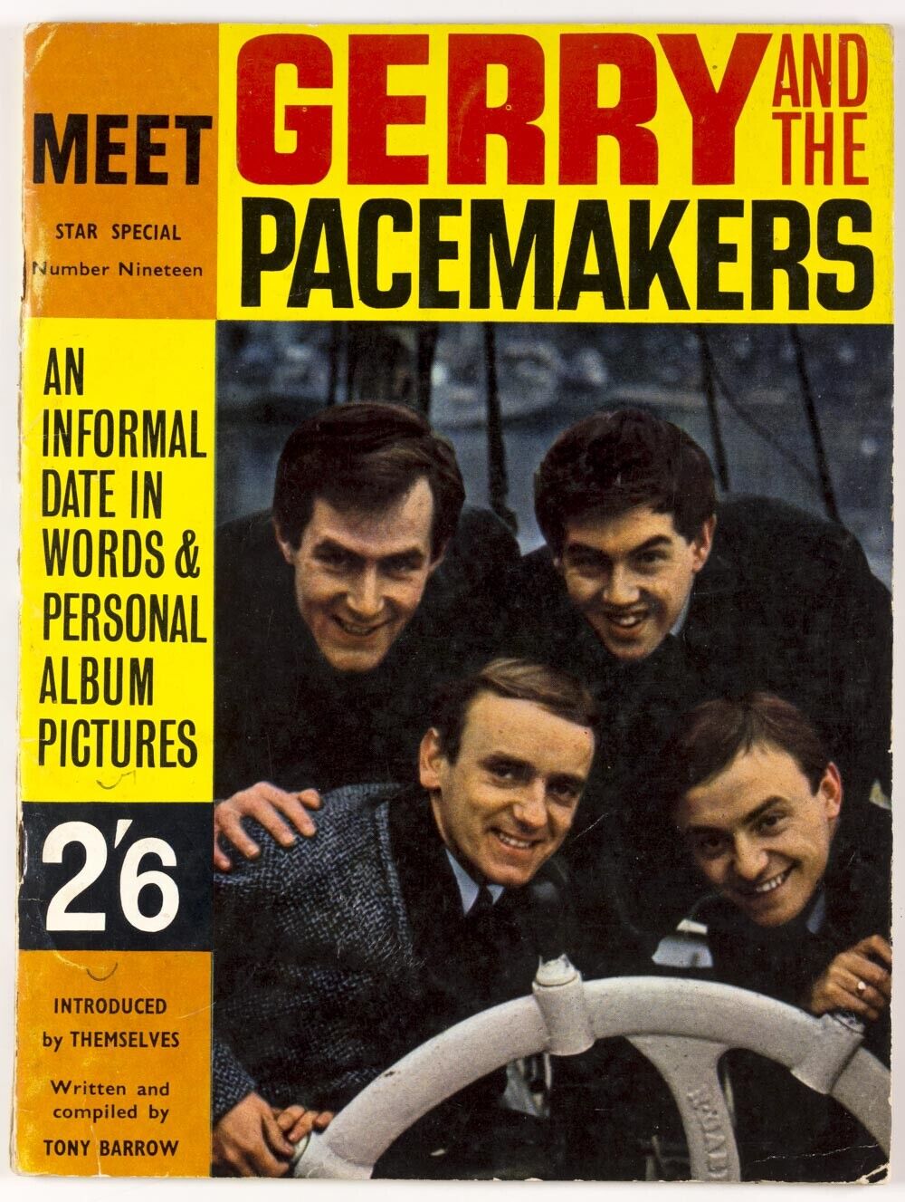 Meet GERRY MARSDEN and the Pacemakers magazine 1964 Tony Barrow STAR SPECIAL 19