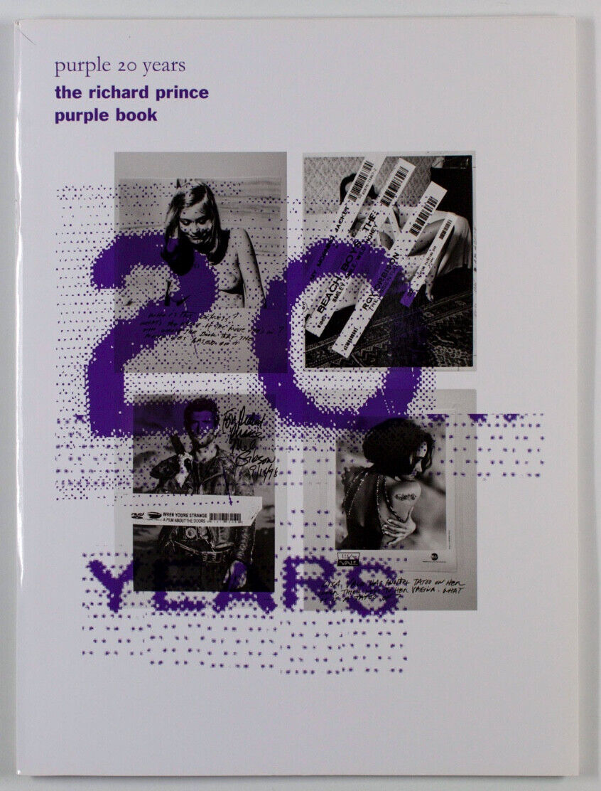 RICHARD PRINCE 20 years PURPLE FASHION MAGAZINE Keanu Reeves CHER Art Photo Book