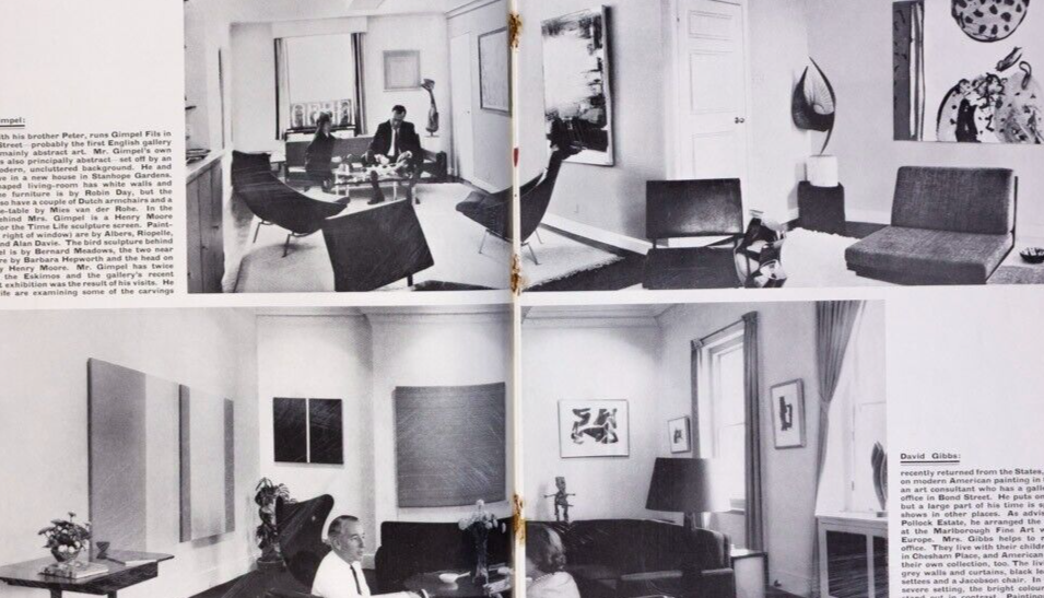 Lousada PETER SELLERS Lynn Seymour TATLER magazine January 1962 La Ruche Paris