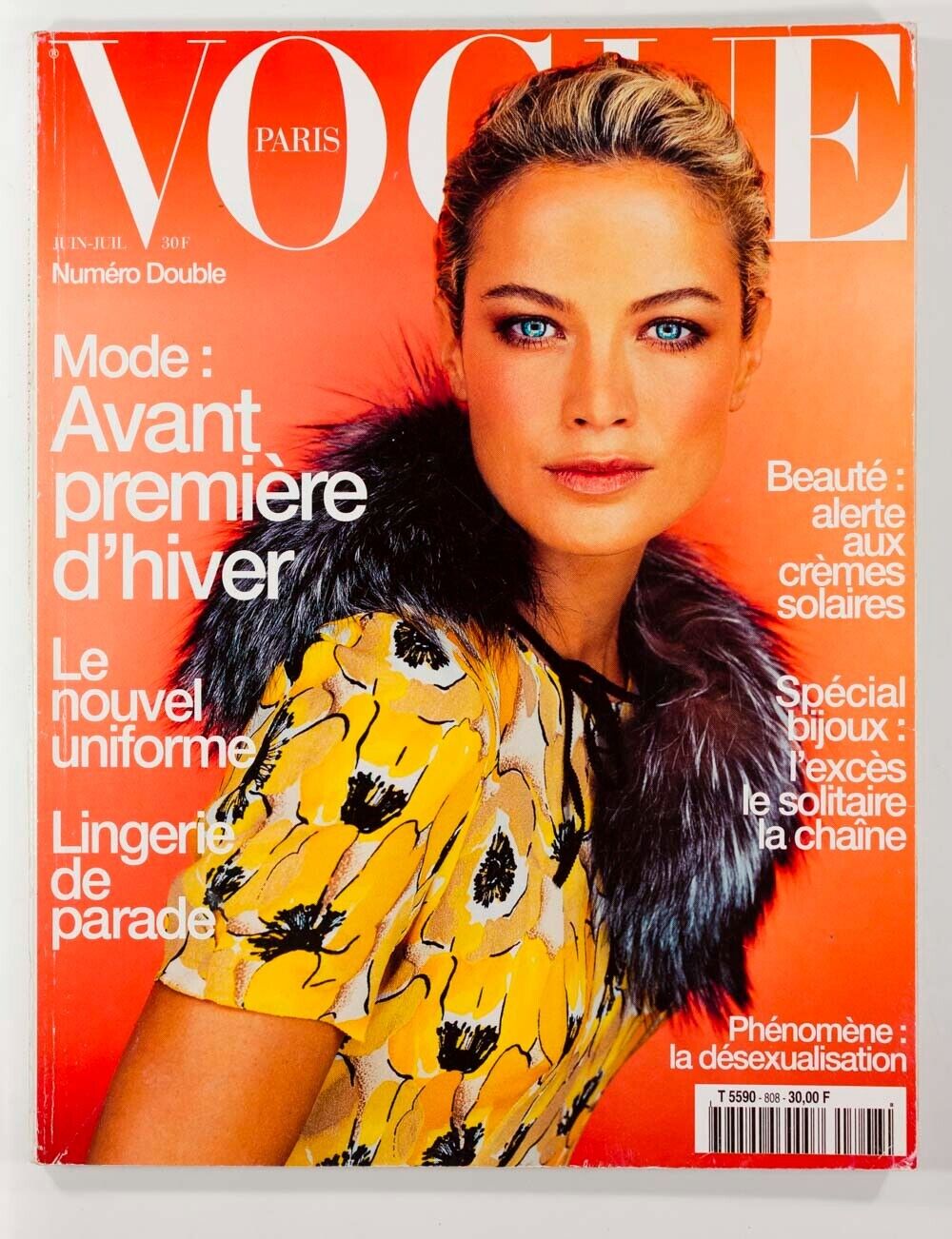 CAROLYN MURPHY Bridget Hall RAQUEL ZIMMERMANN Lingerie JEWELLERY y2k PARIS VOGUE