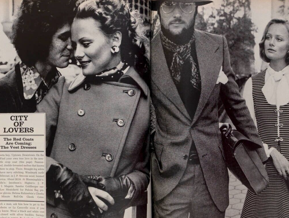 HALSTON Calvin Klein BETSEY JOHNSON Ingrid Boulting MIDLER Faye Dunaway HARPER'S