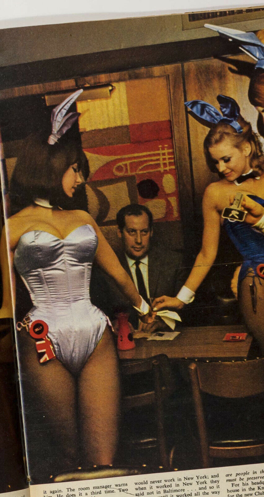 Playboy Club MICHAEL CAINE Jackie Kennedy COCO CHANEL Woman's Mirror magazine UK