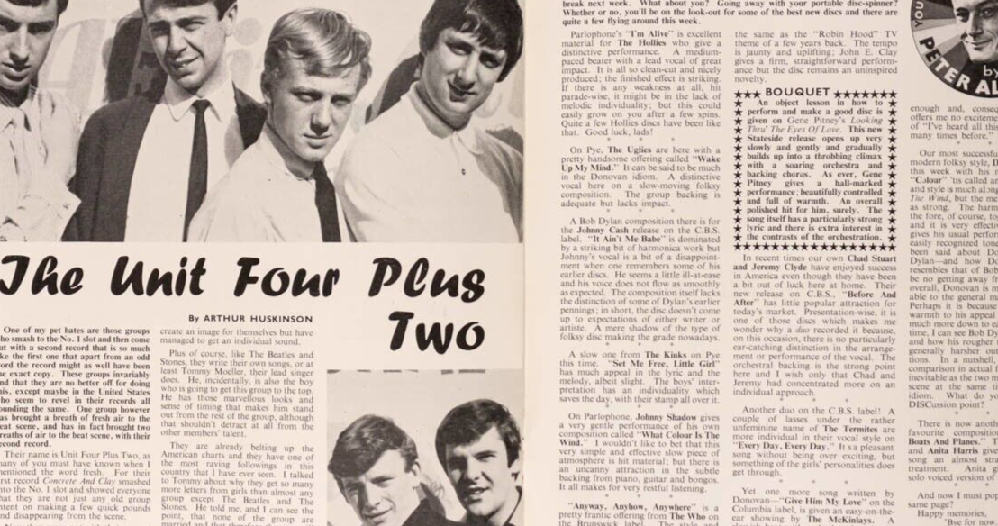 Sandie Shaw THE BEATLES Rolling Stones POP WEEKLY Marianne Faithfull EVERLY BROS