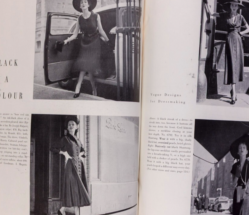 Irving Penn RENE BOUET-WILLAUMEZ Bouchet VOGUE April 1949 Mary Martin MENSWEAR