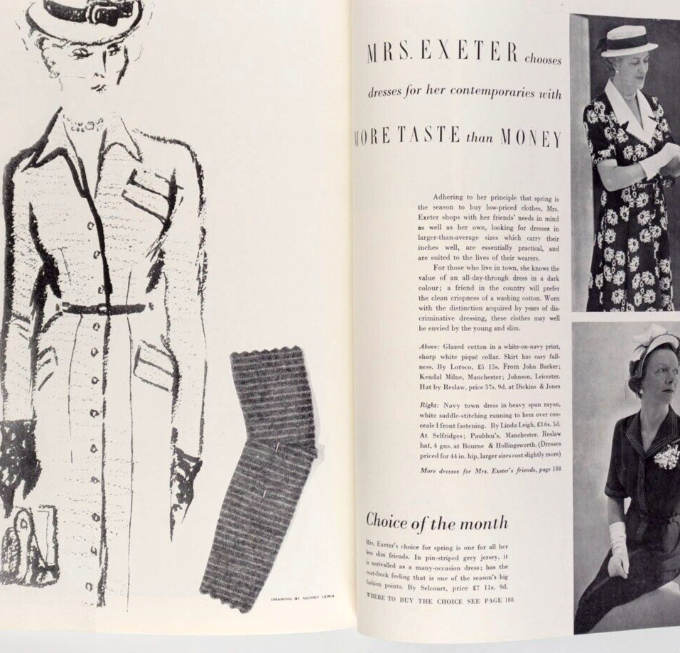 BLUMENFELD Horst NORMAN PARKINSON Paris JOHN WARD Balenciaga HEPWORTH Vogue 1951