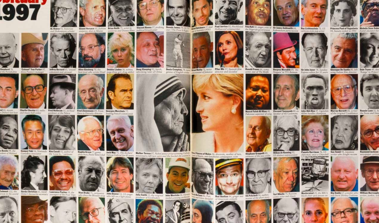 The Year In Pictures PRINCESS LADY DIANA MAGAZINES Sunday Times 28 December 1997