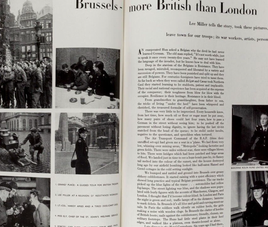 LEE MILLER Norman Parkinson CECIL BEATON Vogue February 1945 80th birthday gift