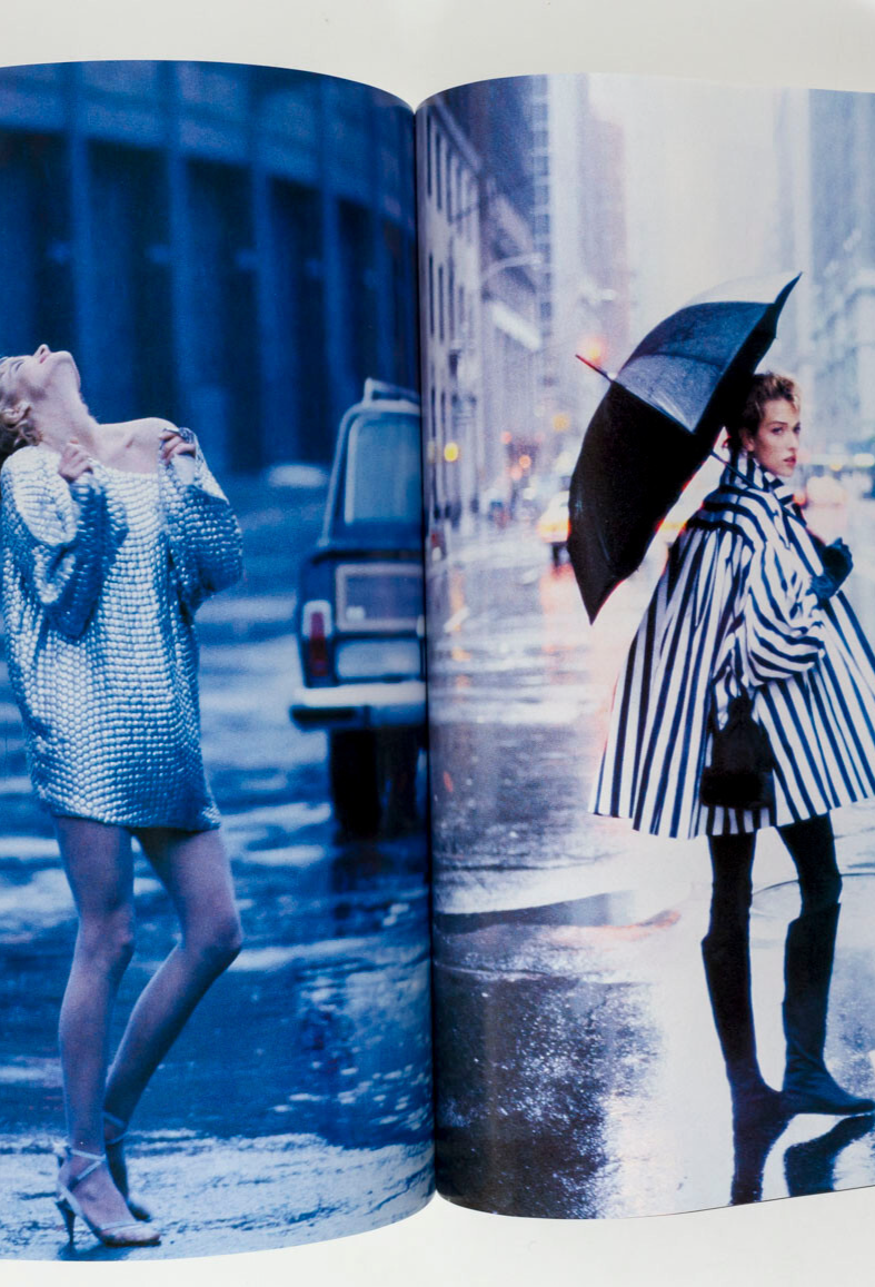 NAOMI CAMPBELL 1st black September Vogue model DEMARCHELIER Tatjana Patitz 1989