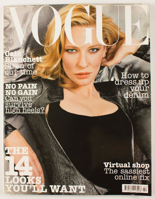 Cate Blanchett DARIA WERBOWY Galliano UK VOGUE February 2004 21st birthday gift