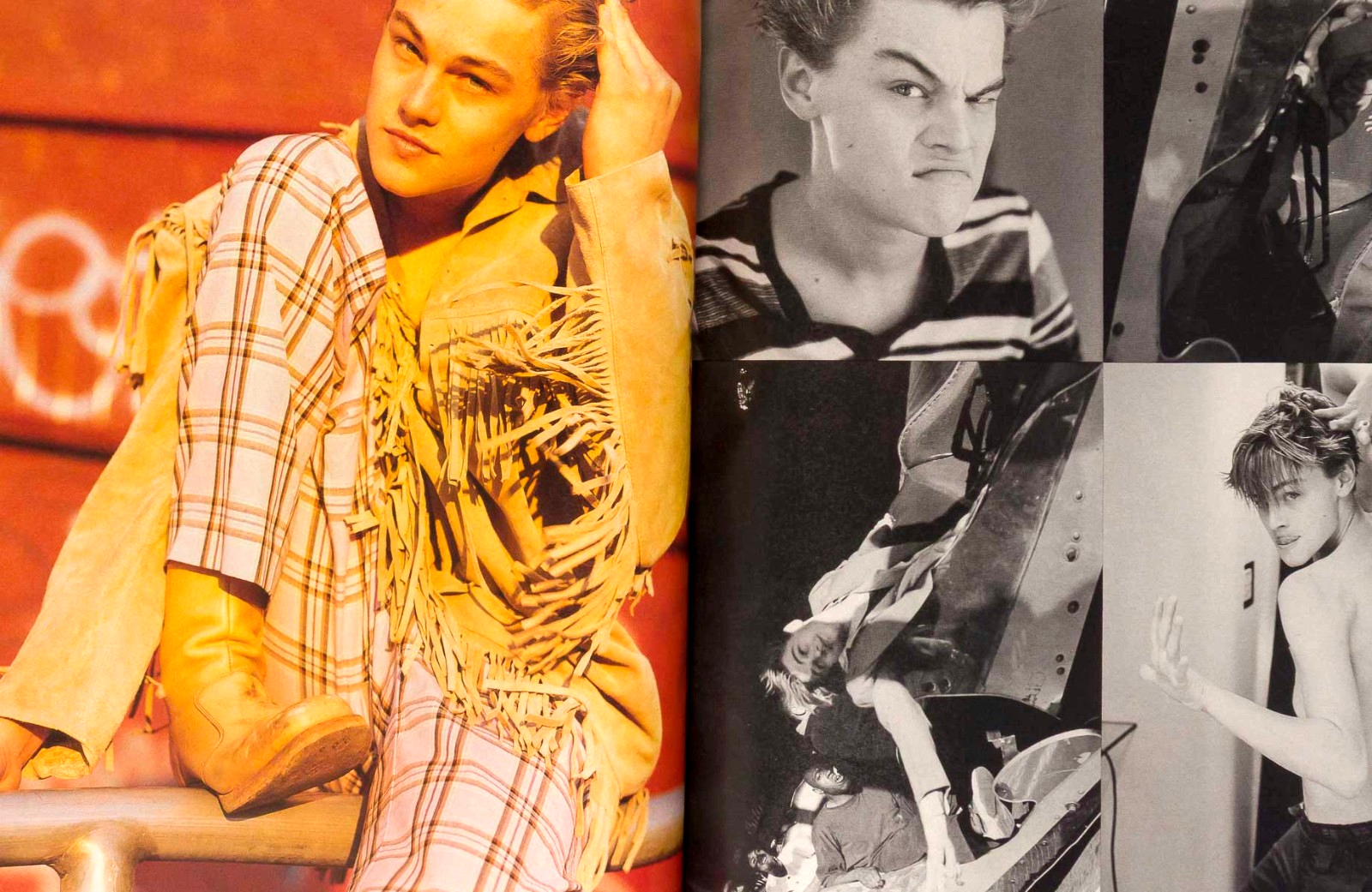 LEONARDO DICAPRIO Bruce Weber PELE Tatjana Patitz INTERVIEW MAGAZINE June 1994
