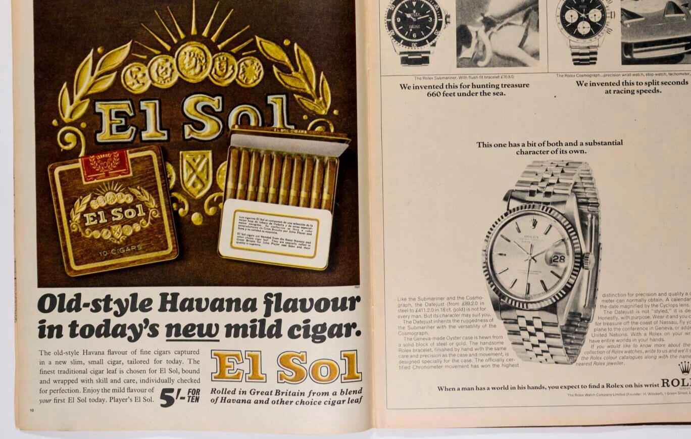 Ernest Cole SOUTH AFRICA Rolex ad SUNDAY TIMES magazine 1966 November ASTRODOME