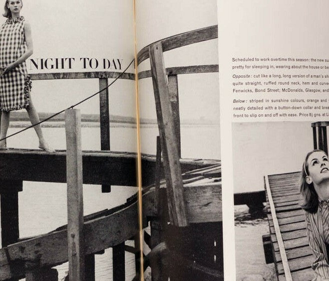 Jean Shrimpton JANE ASHER Dolores Hawkins HARPERS BAZAAR magazine 1962 July UK