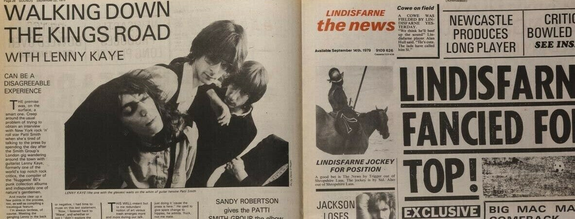 PAUL WELLER The Jam 79 SLITS Patti Smith MOD Lenny Kaye SOUNDS 22 September 1979