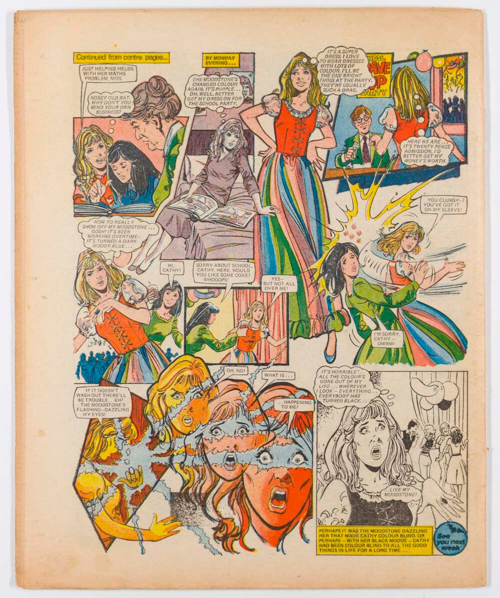 MISTY COMIC magazine 1st issue No.1 February 4 1978 Pat Mills JOHN ARMSTRONG vtg