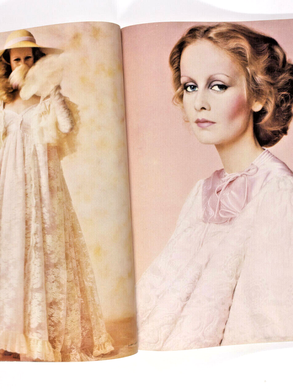 TWIGGY Norman Parkinson BIANCA JAGGER  Vogue December 1974  Christopher Lee ERTE