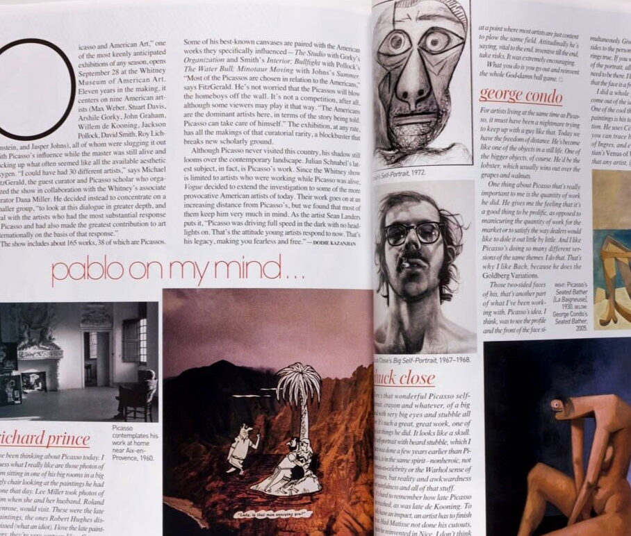 KIRSTEN DUNST Jamie Dornan MICHAEL CHOW Picasso VOGUE September 2006 New Orleans