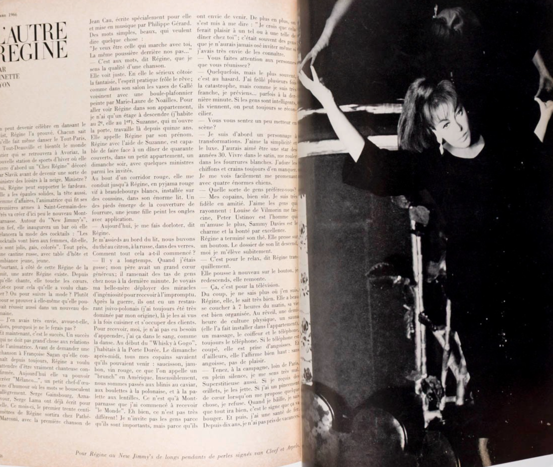 Rolex GUY BOURDIN Anouk Aimee PICASSO Paris Vogue 1966 November BALENCIAGA Knapp