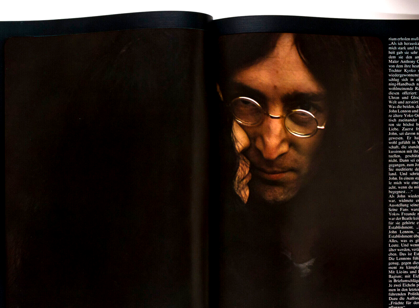 Uschi Obermaier JOHN LENNON Yoko Ono TWEN June 1969 Richard Lindner OLIVETTI vtg