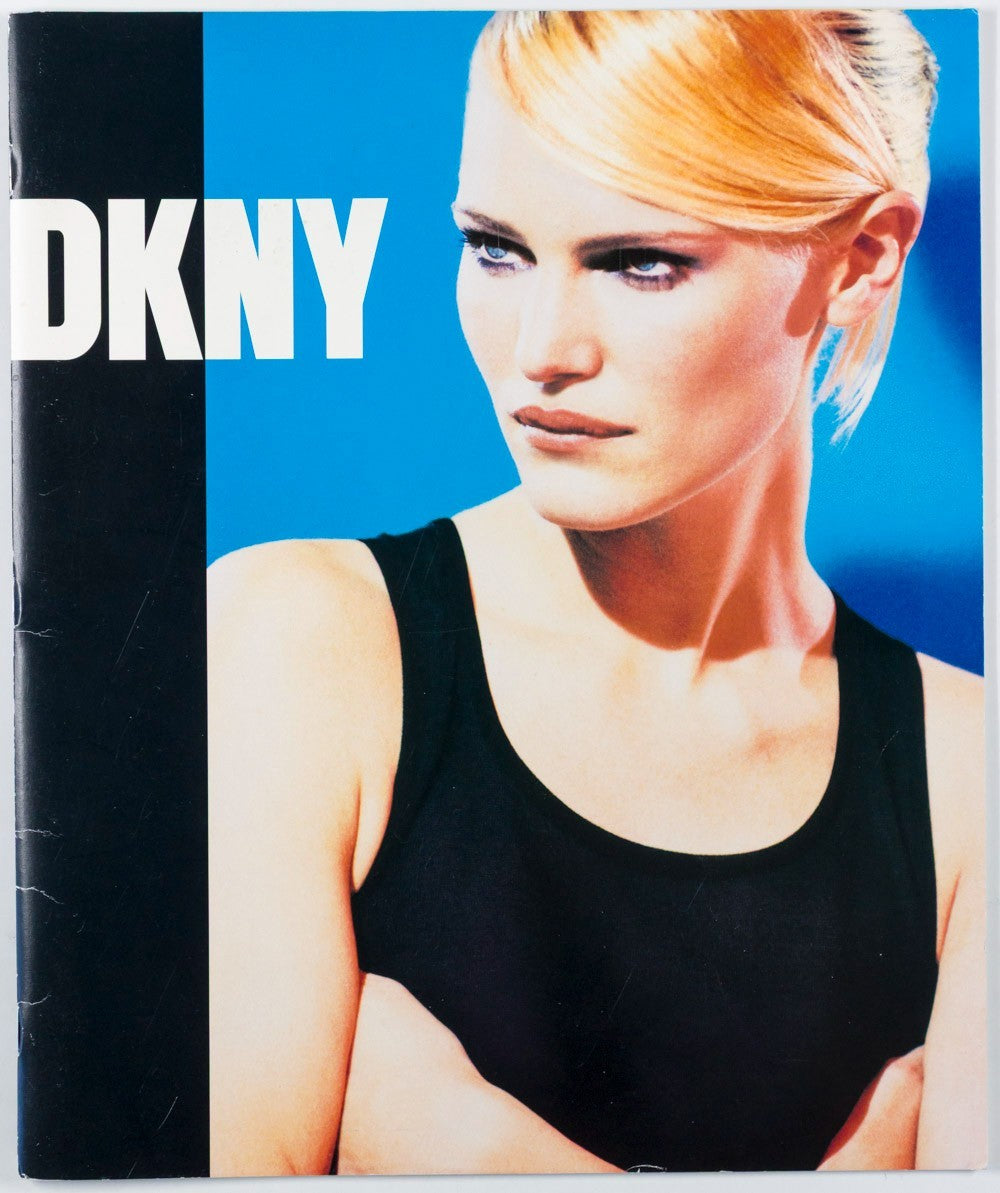 Emma Balfour MARK VANDERLOO Peter Lindbergh DKNY Spring 1996 lookbook catalogue