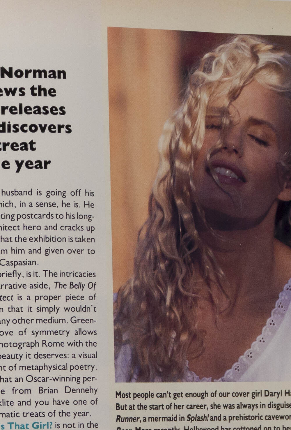 DARYL HANNAH Ione Skye MOON UNIT ZAPPA Chynna Phillips DONOVAN Company magazine