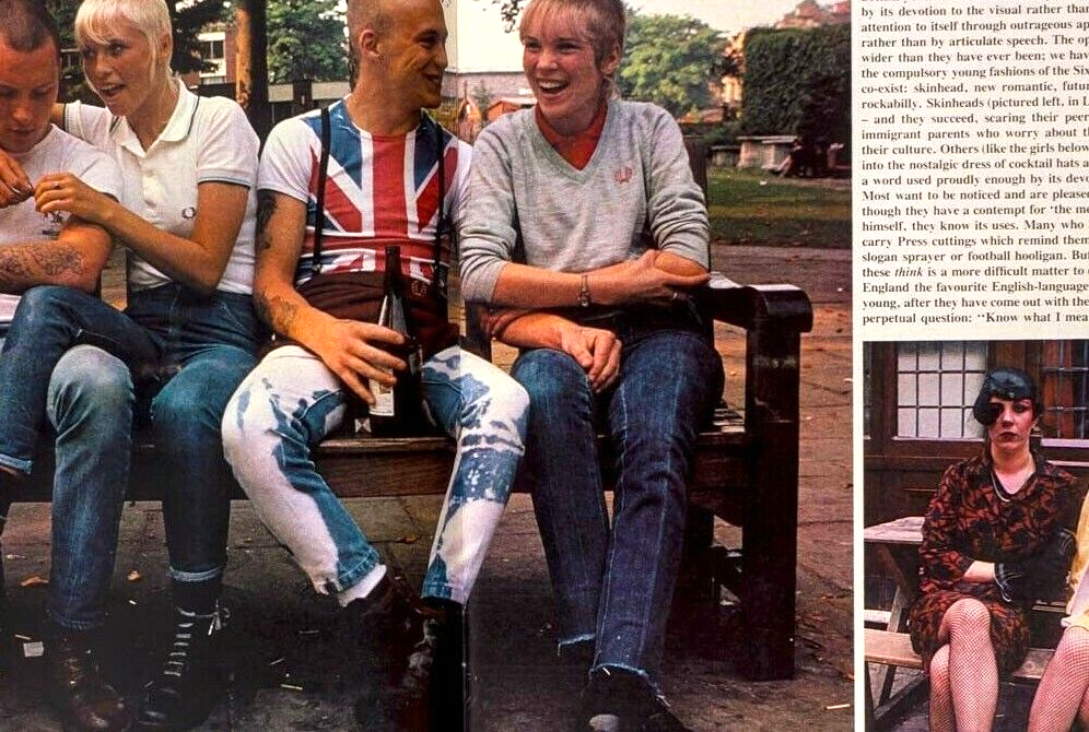 Don McCullin BRITISH YOUTH punk SKINHEAD mods ROCKERS Sunday Times magazine UK