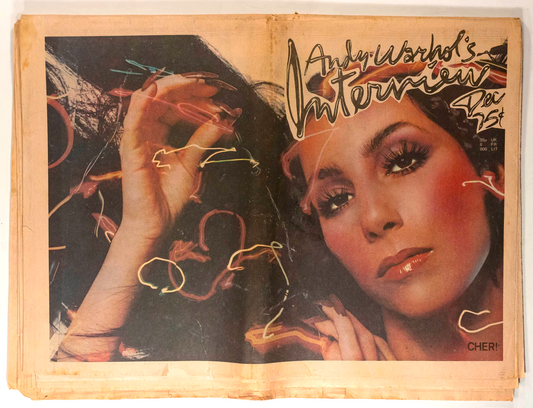 Cher BROOKE SHIELDS Peter Hujar INTERVIEW December 1974 Mae West TODD RUNDGREN