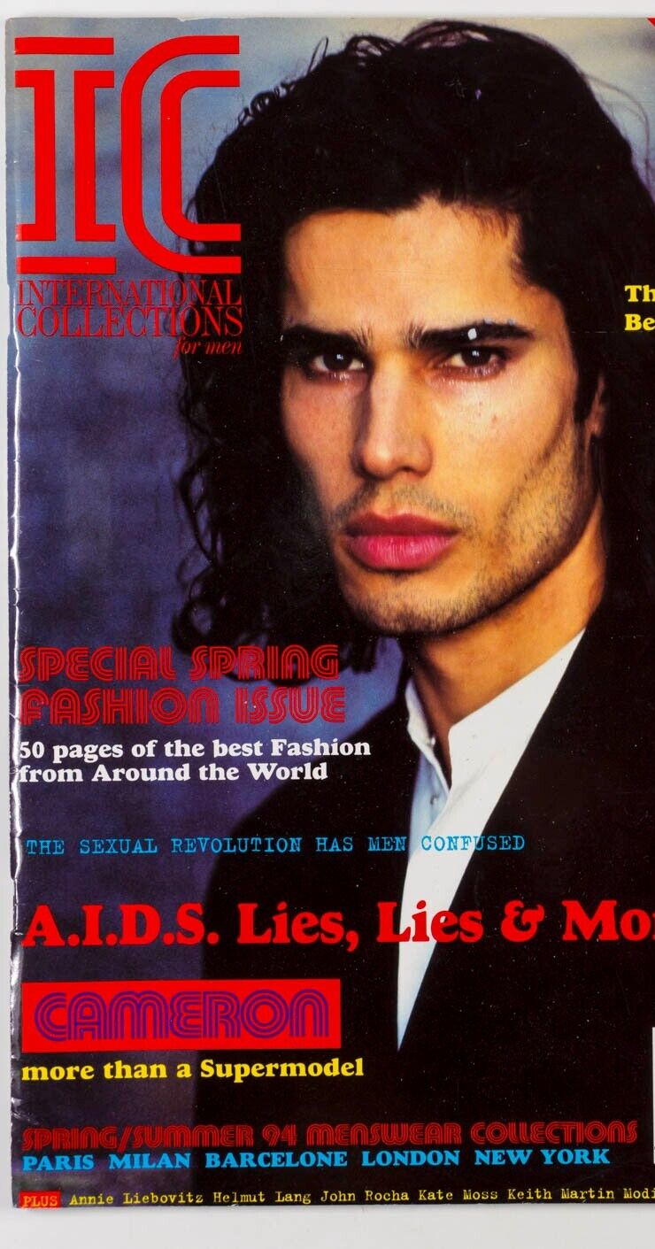 Cameron Alborzian JOHN ROCHA Christy Turlington AIDS Internation Collections Men