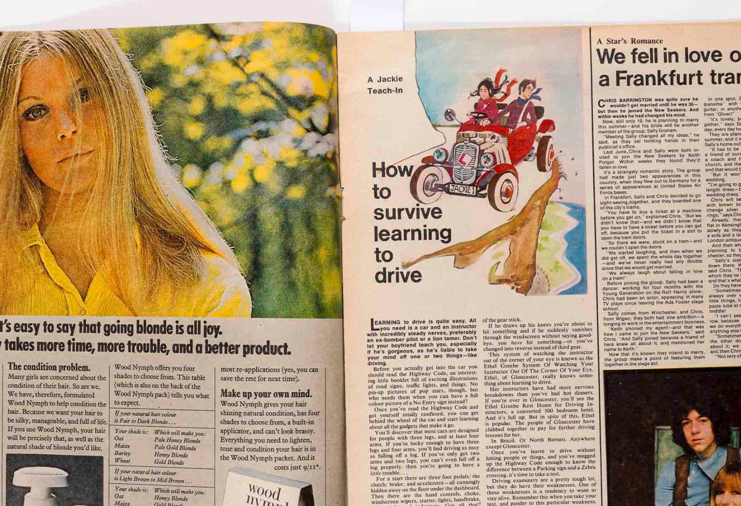 Olivia Newton-John TOOMORROW Barry Ryan JUDAS JUMP New Seekers JACKIE May 1970