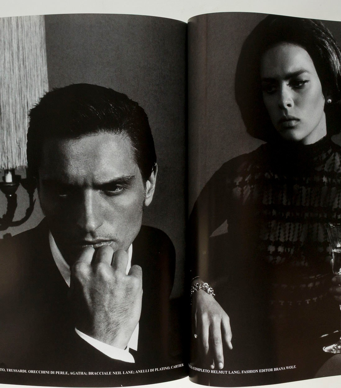 Daria Werbowy CHLOE SEVIGNY Karolina Kurkova VOGUE ITALIA October 2003 Ludivine