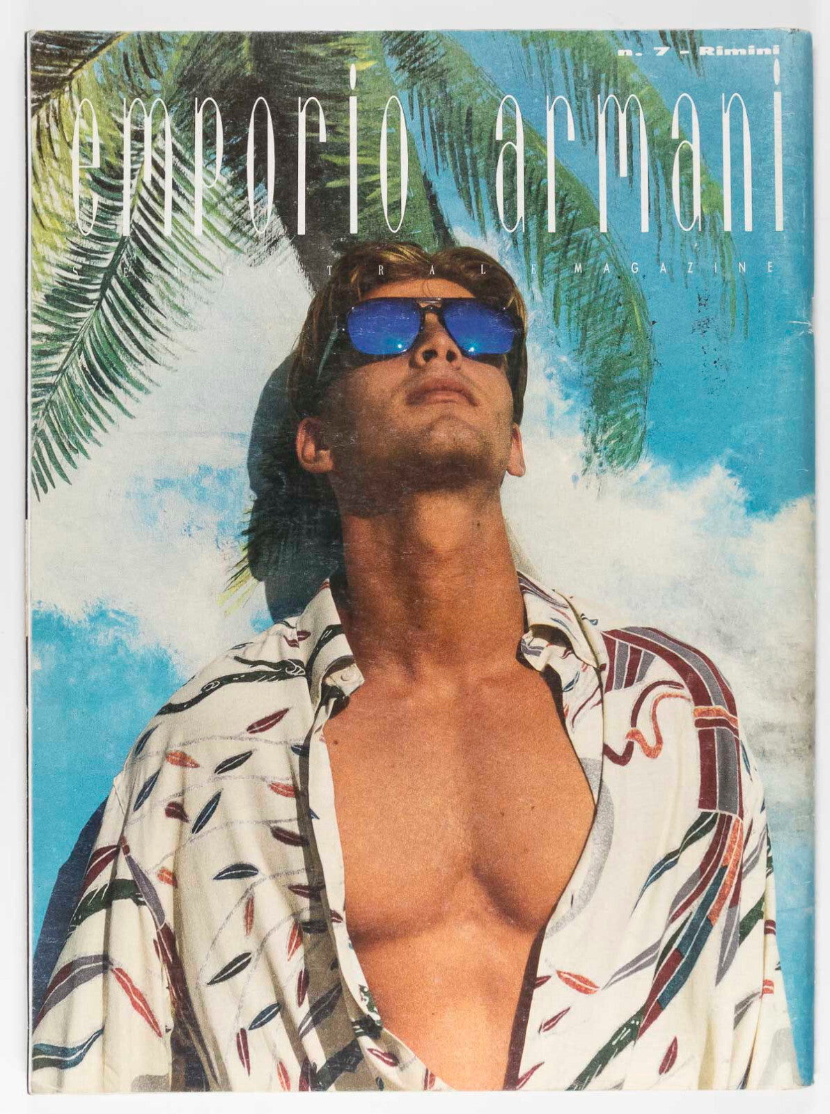 Rimini GIORGIO EMPORIO ARMANI lookbook catalogue SUMMER 1992 Aldo Fallai FELLINI