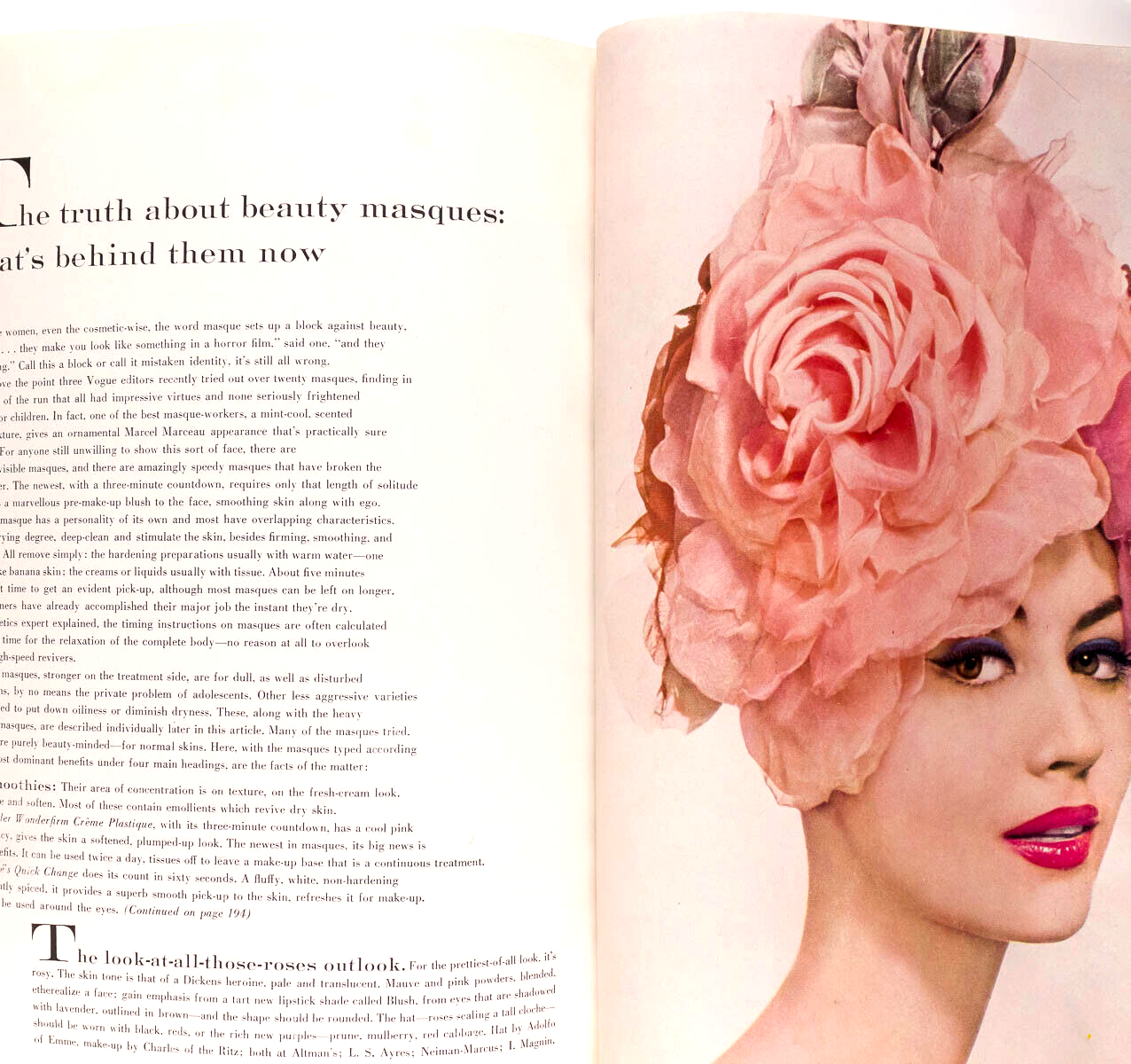 Isabella Albonico PARIS COLLECTIONS Henry Jane Fonda NZ VOGUE March 1st 1960