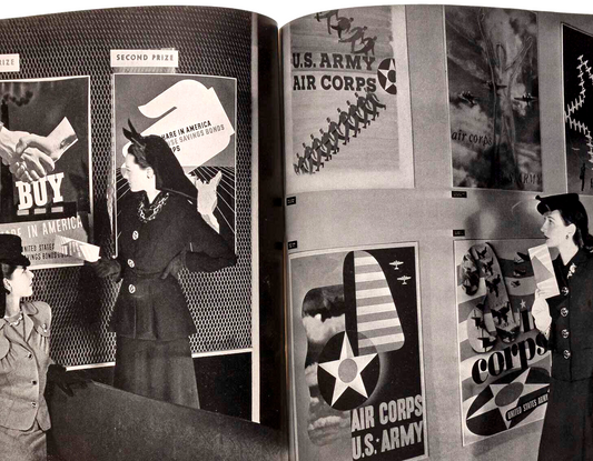 BETTY MCLAUCHLEN Horst DIANA COOPER Vogue 1941 Sept WW2 PROPAGANDA Carl Erickson