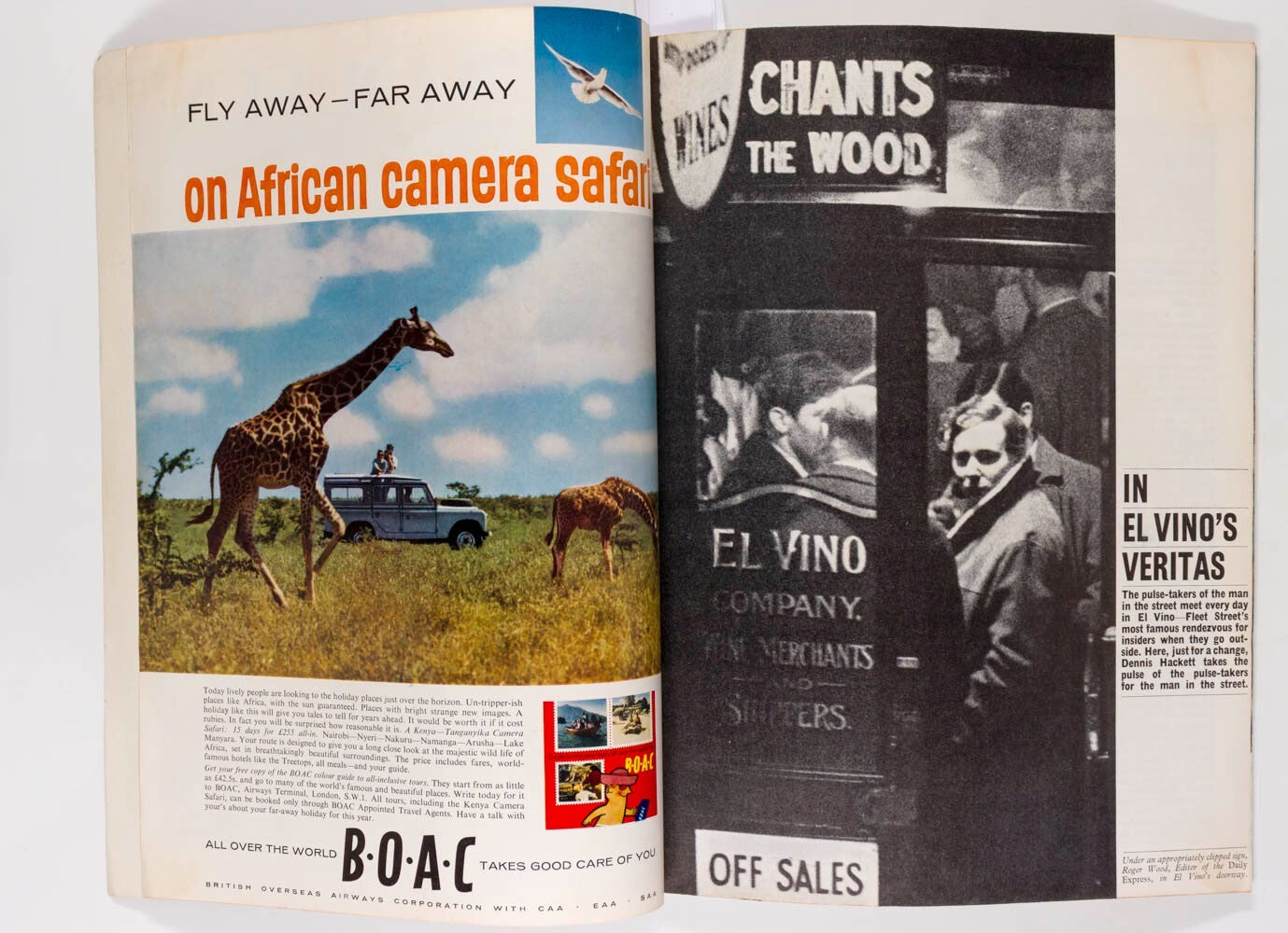 CLAUDIA CARDINALE Norman Parkinson FLEET STREET vtg QUEEN magazine January 1963