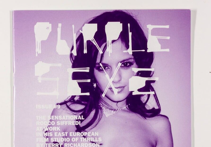 Susan Eldridge ROCCO SIFFREDI Terry Richardson PURPLE SEXE magazine FASHION Rare