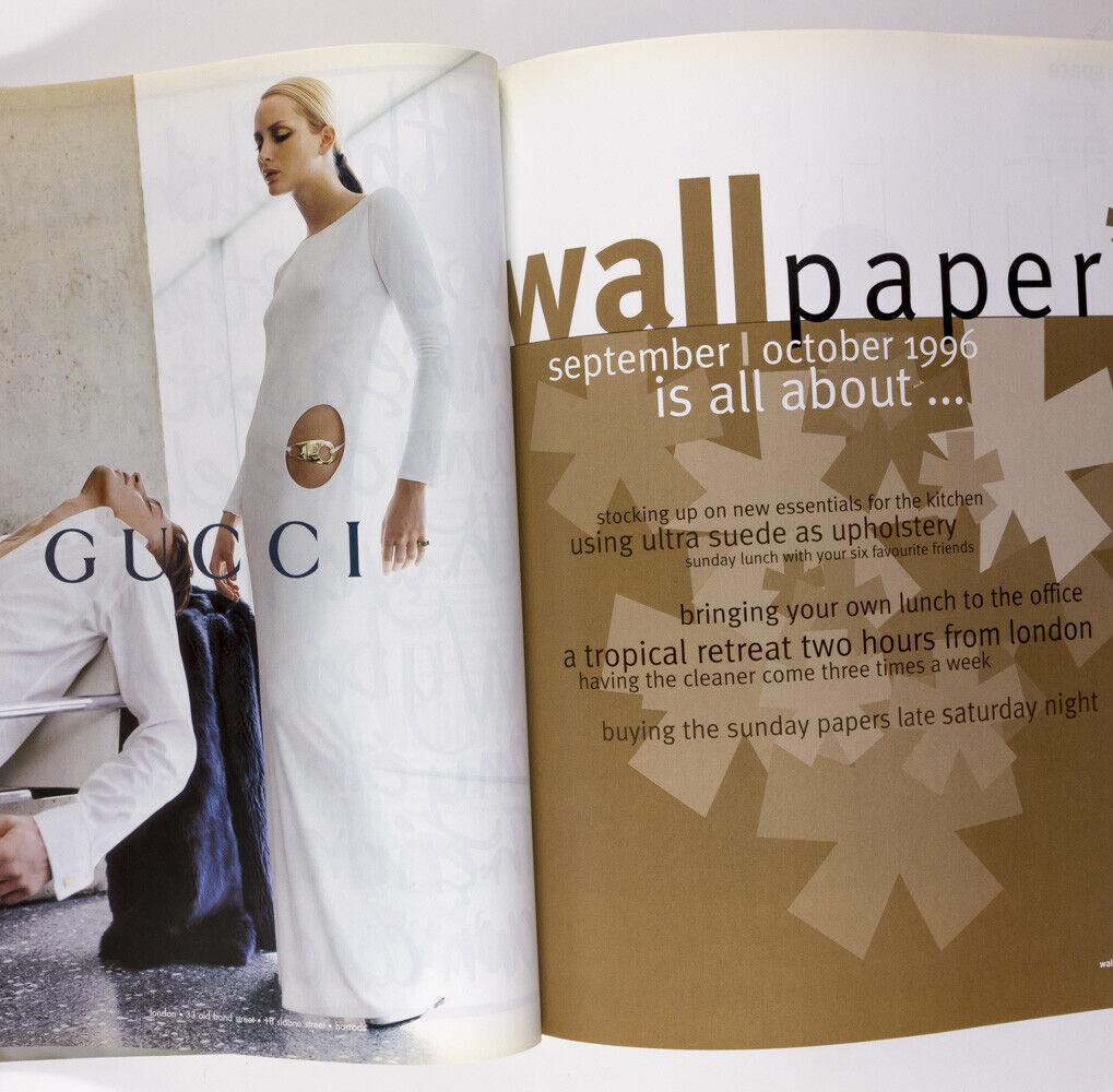 GUCCI Juergen Teller  TYLER BRULE Wallpaper* magazine # No. 1 LAUNCH DEBUT issue