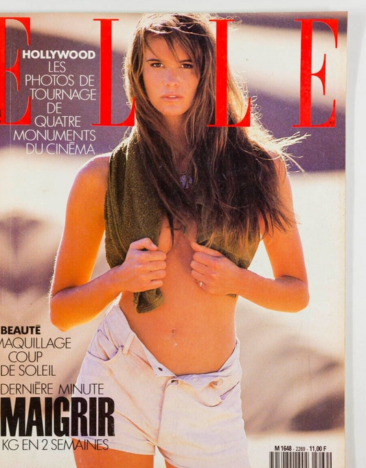 Elle MacPherson GILLES BENSIMON Anitta Törne MANDY SMITH ~ FRENCH ELLE MAGAZINE