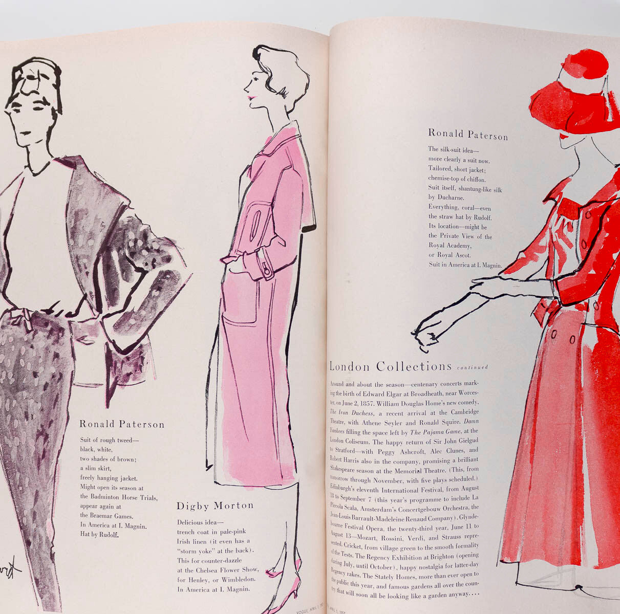 Joanna McCormick CECIL BEATON Anne St Marie ARLENE DAHL Poliakoff BOUCHE ~ Vogue