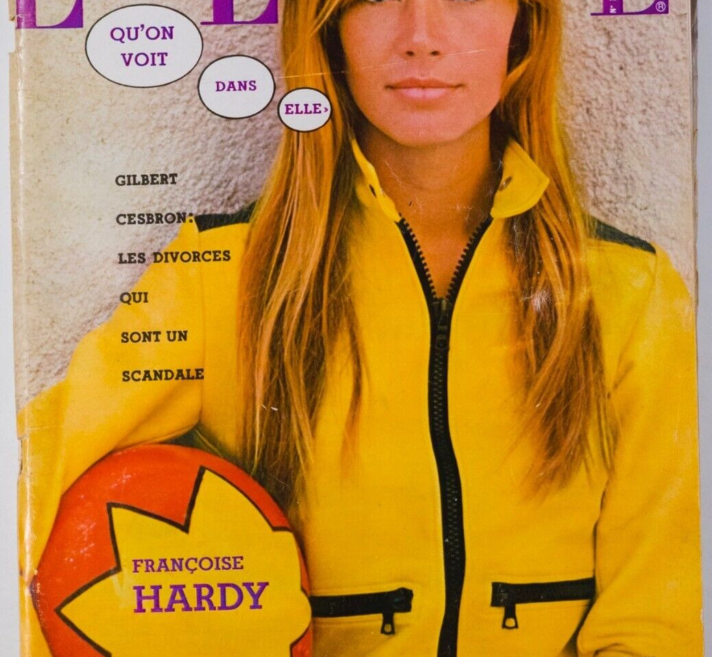 Francoise Hardy GILBERT CESBRON Ballet POP ART 60's fashion FRENCH ELLE MAGAZINE