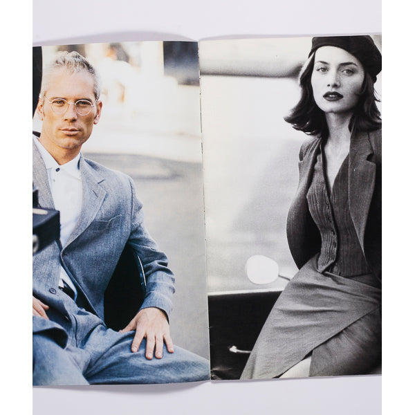 DKNY Hollywood PETER LINDBERGH Nadja Auermann SHALOM HARLOW Lookbook 1995