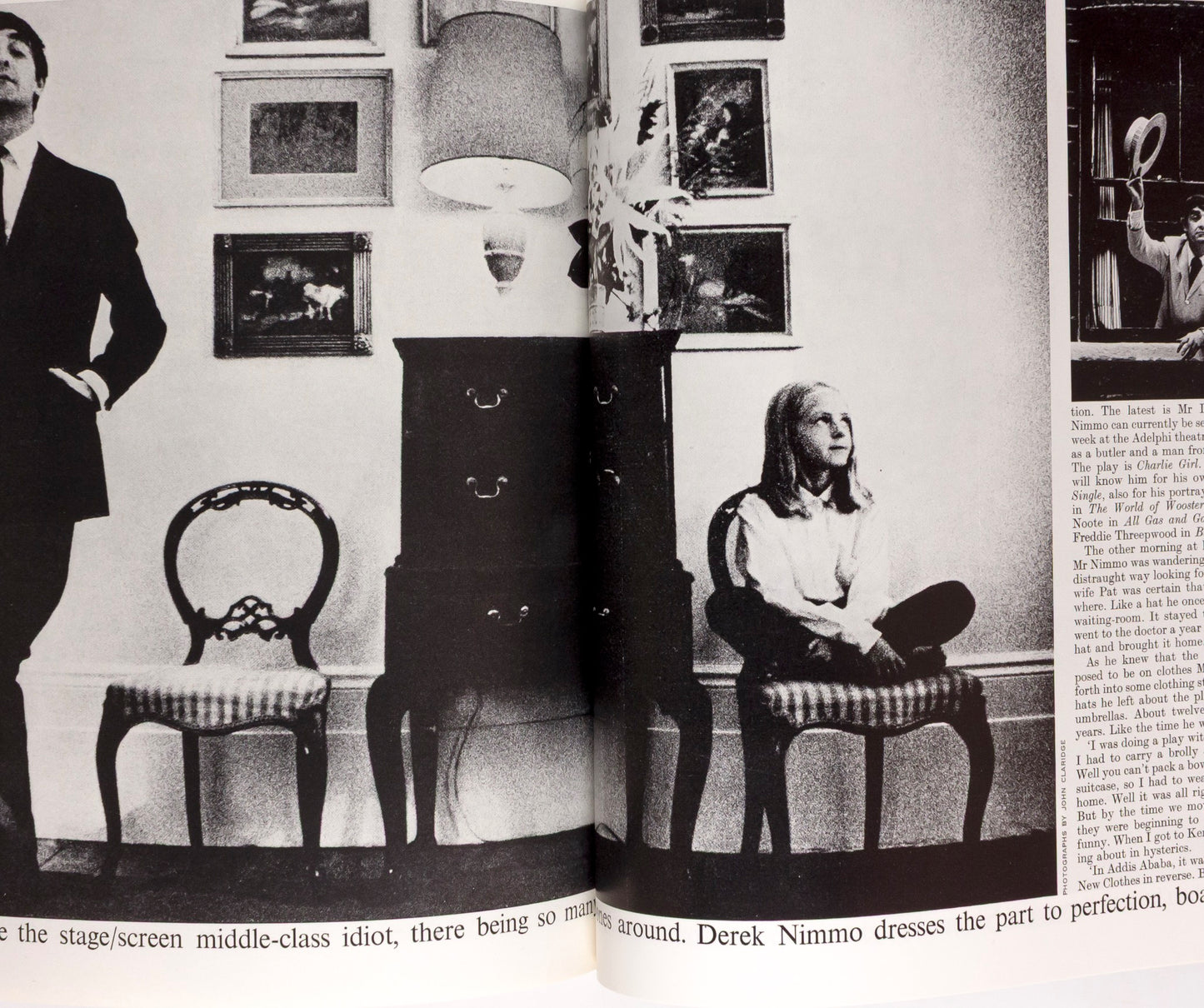 JANE FONDA Barbarella DEREK NIMMO Zappa TOWN MAGAZINE November 1967 UK