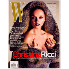 Christina Ricci Cindy Crawford Christie Brinkley W Magazine September 2006