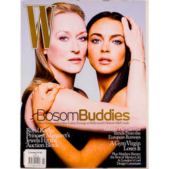 Meryl Streep and Lindsay Lohan Princess Margaret W Magazine May 2006