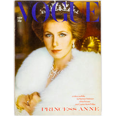 Princess Anne Norman Parkinson British Vogue magazine November 1973