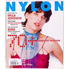 MILLA JOVOVICH Natalie Portman GAVIN ROSSDALE NYLON magazine Nov 1999